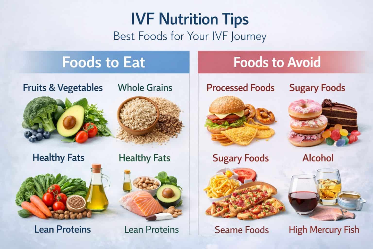 IVF Diet in Nepal Best Foods to Eat and Avoid Before and During Your IVF Cycle by Sishu Fertility.